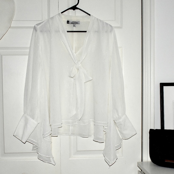 Jennifer Lopez Tops - Jennifer Lopez White Blouse